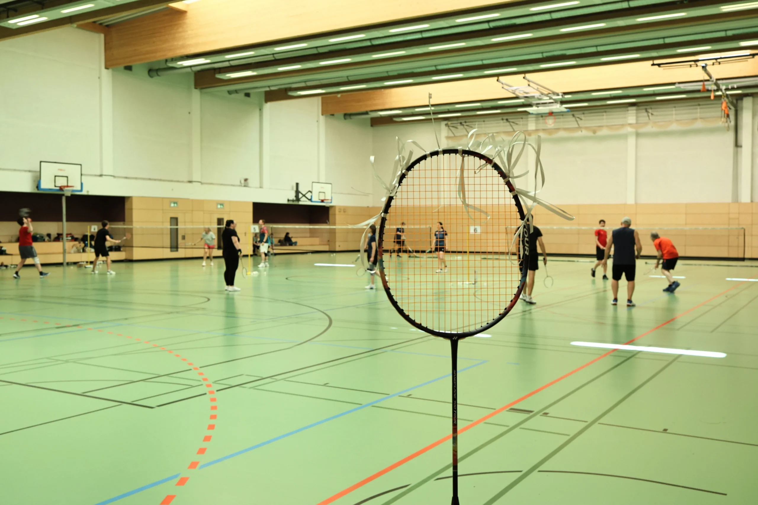 Besondere Bänder am Badmintonschläger – Schleifchenturnier 2026